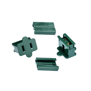 SPT-1 Green Female Zip Plug Slide On Zip Plug