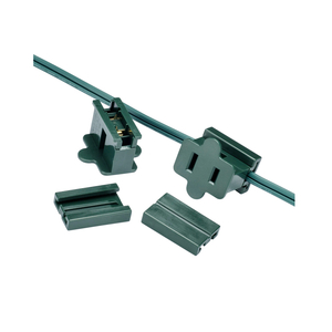 SPT-1 Green Female Inline Zip Plug Slide On Zip Plug