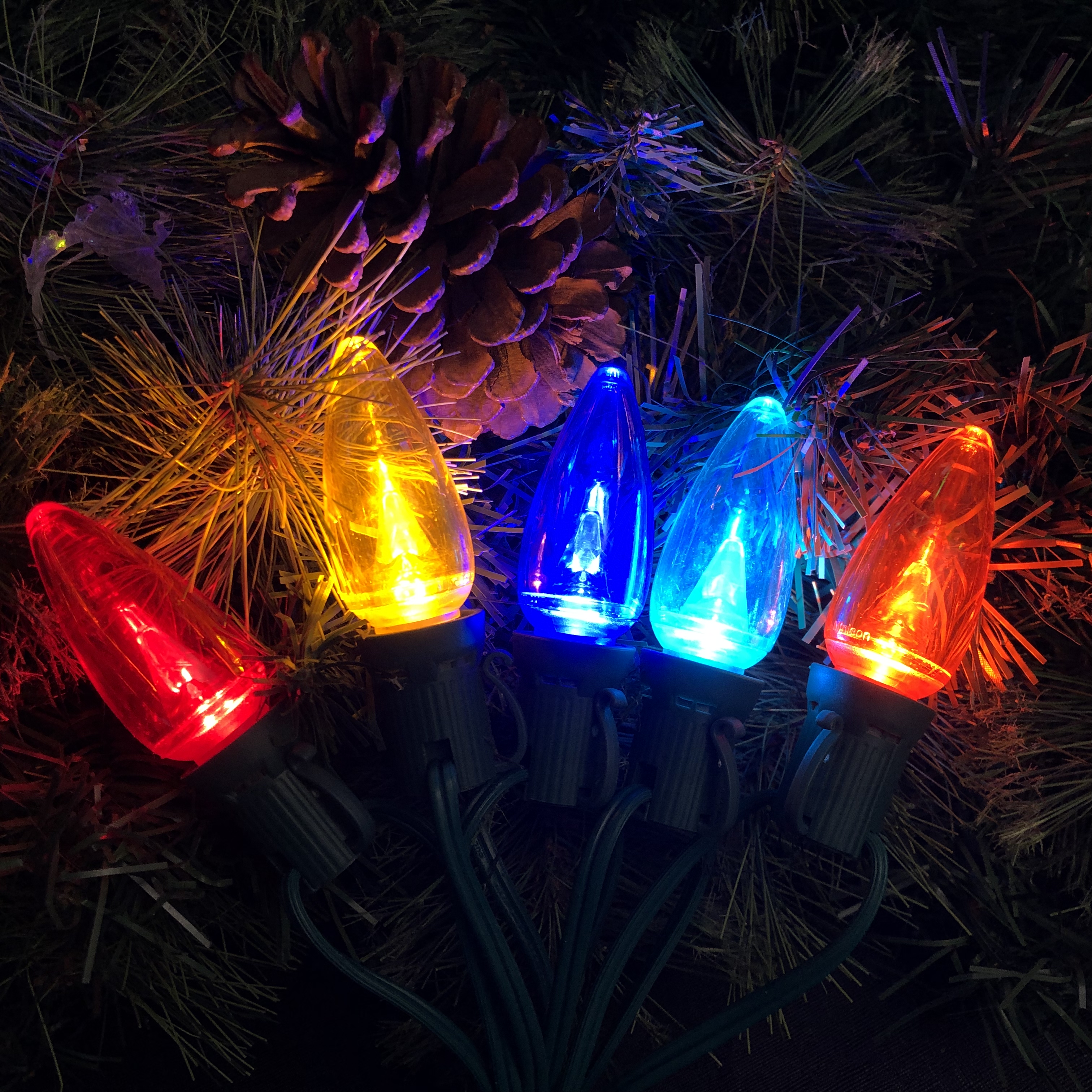 Minleon C9 LED Replacement Bulb Faceted