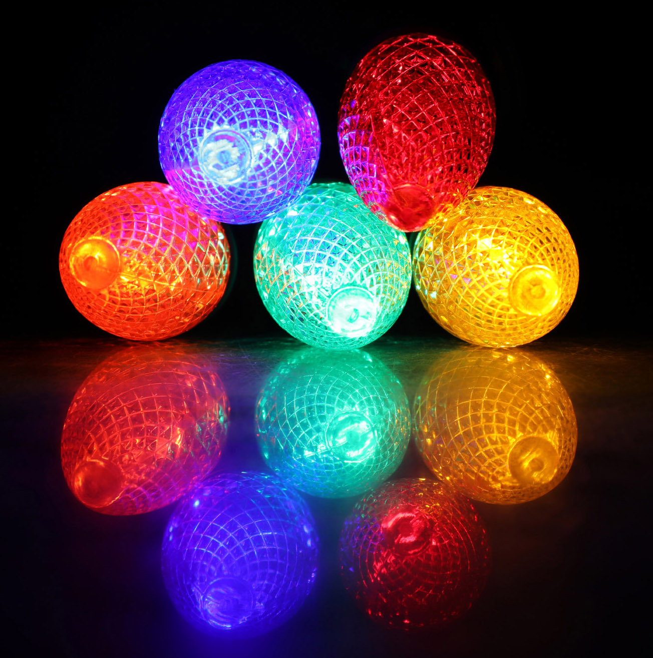 Minleon C9 LED Replacement Bulb Faceted