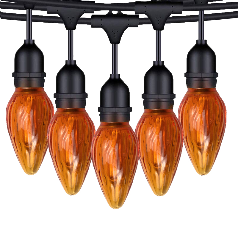 Minleon LED Replacement Bulb F50 Flame E26