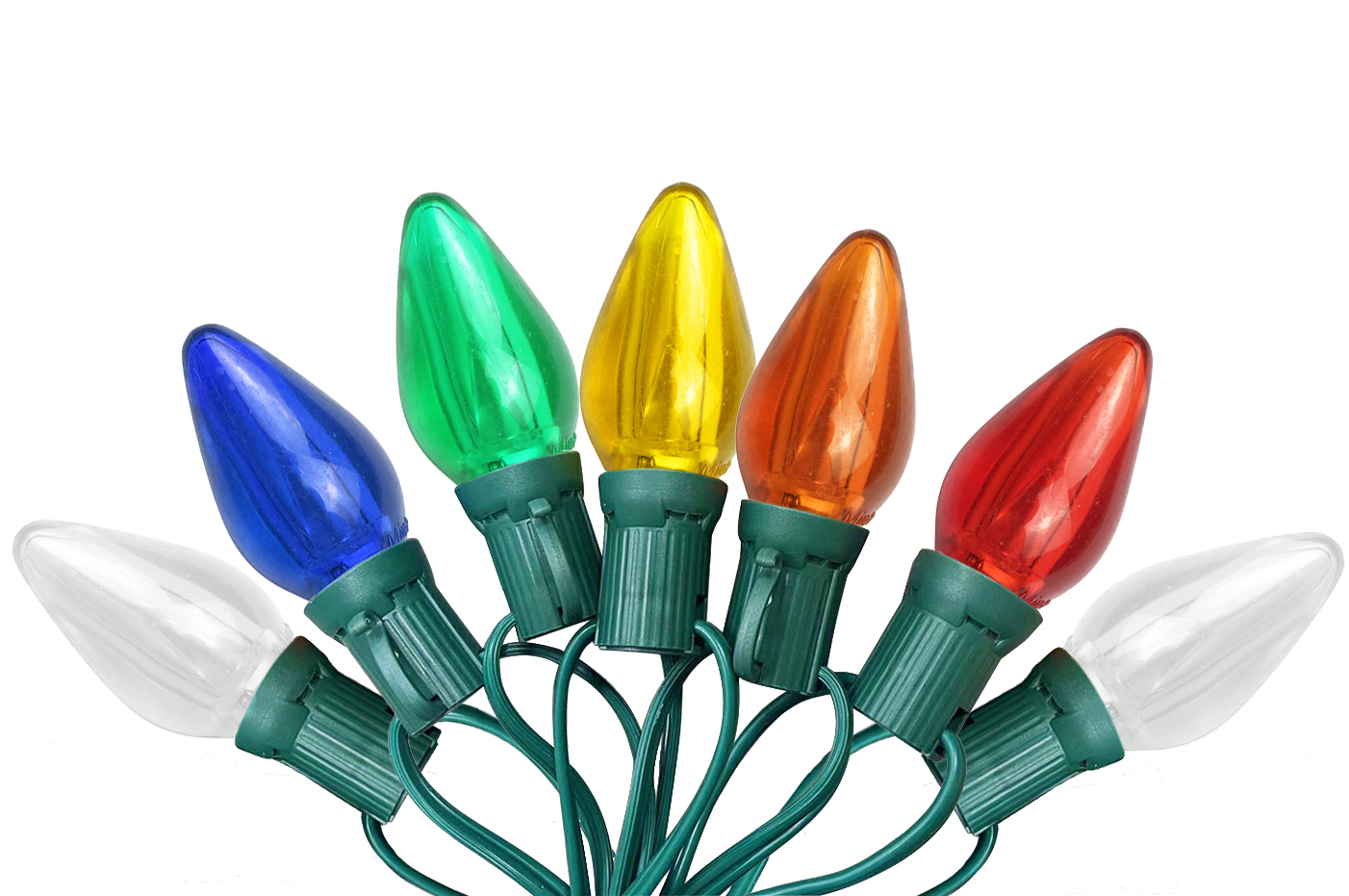 C7 LED Replacement Bulb Minleon Bulb 120V UL Smooth Cap